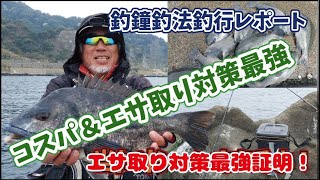 フカセ釣り初心者必見！最強のエサ取り対策、釣鐘釣法！ [upl. by Rosalinda]