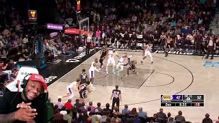 Los Angeles Lakers vs Brooklyn Nets Full Game Highlights  March 31 2024  Reaction [upl. by Aniad879]