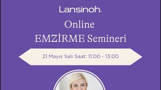 Lansinoh ile emzirme semineri [upl. by Sirromal]