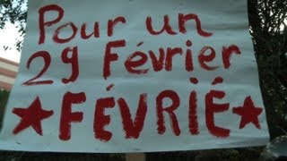 Le 29 février férié ou le combat dun Montpelliérain facétieux [upl. by Learrsi383]