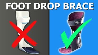 Best Brace For Foot Drop  Weve Tried ALL OF THEM [upl. by Mahon]