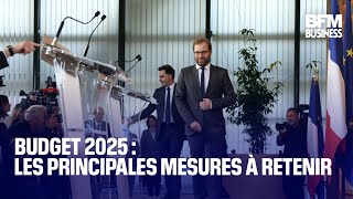 Budget 2025  voici les principales mesures à retenir [upl. by Ferren]