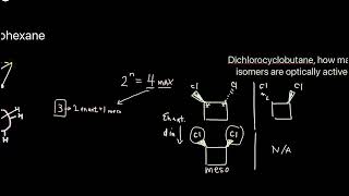 How Many Stereoisomers of CYCLIC Compound  Organic chemistry [upl. by Anyahc]