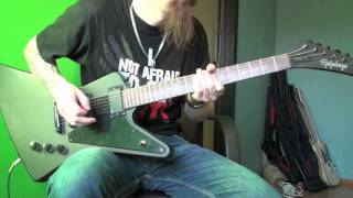 Explorer Gothic EMG 8160 Riffs [upl. by Aneg]