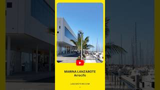 ⚓️ LANZAROTE Arrecife  Marina Lanzarote lanzarote walkingtour canaryislands [upl. by Mac]