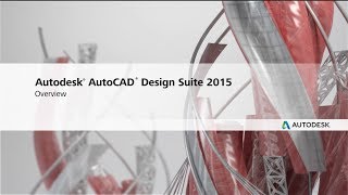 Autodesk Autocad Design Suite 2015 Overview [upl. by Keon]