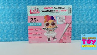 LOL Surprise Advent Calendar 2022 Doll Clothes Unboxing Review  PSToyReviews [upl. by Olag]