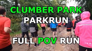 Clumber Park Parkrun FULL POV RUN 19102024 [upl. by Ziul]