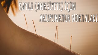 Kaygı Anksiyete için Akupunktur Noktaları [upl. by Giulio530]