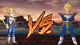 DBZ BT3 MOD  Tarble Vs vegeta [upl. by Asilec]