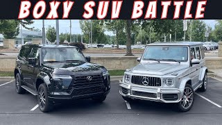 2024 Lexus GX550 VS Mercedes Benz G550G63 AMG [upl. by Niad]