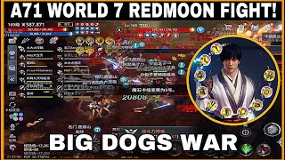 Mir4asia 71 big dogs fight  world 7 REDMOON valley fight  team little baozi vs team tedpayter [upl. by Hako]