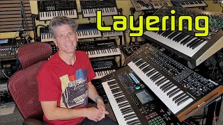 Using Layering in Sound Design Bitimbral Synths and MontageMODX [upl. by Anthe65]