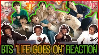 BTS 방탄소년단 Life Goes On Official MV  Reaction [upl. by Flight]