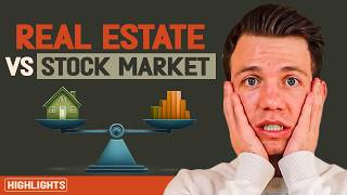 Real Estate vs Stock Market Where Should You Invest for Maximum Returns [upl. by Ahsei]