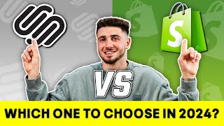 Shopify vs Squarespace Which One to Choose in 2024 [upl. by Narag500]