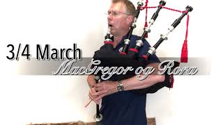 MacGregor of Rora  Duncan MacRae bagpipes SL10 [upl. by Corin]