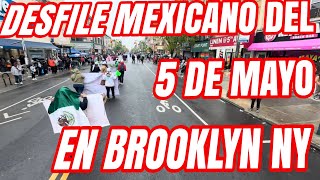 DESFILE MEXICANO 5 DE MAYO EN BROOKLYN NUEVAYORK PLAN C CON CLAUDIA SHEINBAUM [upl. by Sunshine671]