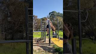 PRIMER DÍA de MUSCLE UP  Progresiones calistenia calisthenics muscleup [upl. by Herodias]