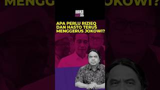 RIZIEQ DAN HASTO ADA DI GARDA TERDEPAN NYERANG JOKOWI DAN KELUARGA  LOGIKA ADE ARMANDO [upl. by Willetta]