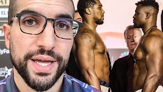 Ariel Helwani CONCERN for Francis Ngannou vs Anthony Joshua amp Ryan Garcia vs Devin Haney BREAKDOWN [upl. by Heidi249]