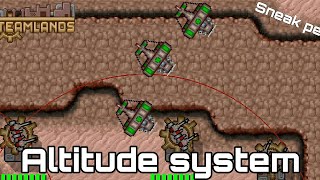 Steamlands 15  Heightaltitude system sneak peek  Rusted Warfare Mod [upl. by Aydne]