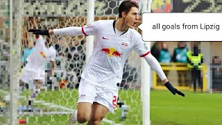 Patrik Schick goals from Leipzig  Welcome to Leverkusen [upl. by Ahsirkal]