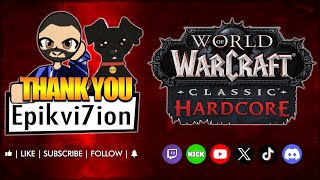 🌪️SOLOING CYCLONIAN  WW AXE HYPE 💥Pt18 ☠️HARDCORE ⚔️WARRIOR 🌟LVL36✅🔜LVL40 🌎WORLD OF WARCRAFT [upl. by Amsa250]