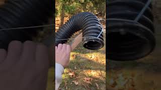 Gutter cleaning attachment for my leaf blower Daily Vlog no13  httpsamznto3TGOE5G [upl. by Warfeld368]