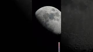 The moon moving clockwise Sony A6000 with zoom lens youtubeshorts sonylens sonyalpha sonycamera [upl. by Aylat]