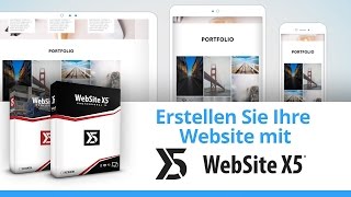 Wie erstellt man mit WebSite X5 13 eine Webseite in 5 Schritten [upl. by Stacy86]