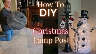 DIY Post Lantern Decor [upl. by Aimej]