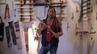 Learning the Native Flute  Lesson One  The Scale [upl. by Okeim]