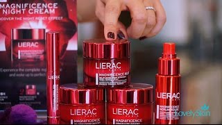 Lierac Paris Magnificence Night Revitalizing GelinBalm  AntiAging Night Cream [upl. by Moll]