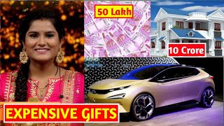 Sanjana Bhatt Expensive Gifts  Sanjana Bhatt Saregamapa  Most Expensive Gifts Sanjana Bhatt [upl. by Pitchford]