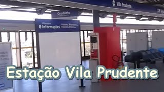 Linha 15  Prata  Estação Vila Prudente [upl. by Htenywg815]