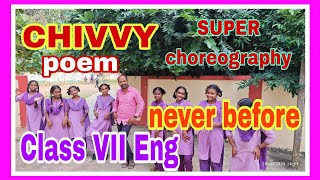 Best choreography to chivvy poem from class VII [upl. by Ahseyk]