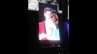 jorge blanco y tini stoessel violetta live [upl. by Agemo]