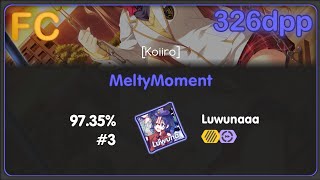 Luwuna🇻🇳  Ceui  MeltyMoment Koiiro HDDT 9735 FC [upl. by Ettenotna]