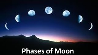 Phases of the Moon Explanation for kids Animation Lesson Unit [upl. by Evars]