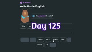 Learning Polish every day until Im fluent  Day 125 [upl. by Naitsirc]