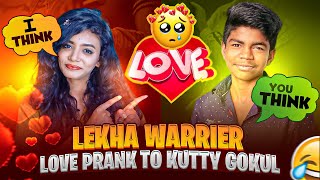 🥵LOVE PRANK GONNA WRONG 💢 KUTTY GOKUL THUG MOMENT 🔥😎 [upl. by Anir]