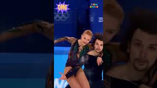 Ice Dance😍😱 They dance wonderfully on ice figureskating ytviral dance skating ytshorts [upl. by Aihcela]