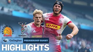 Exeter v Harlequins  FINAL HIGHLIGHTS  Gallagher Premiership 202021 [upl. by Jerol223]