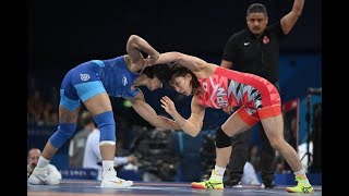 Vinesh Phogat vs Yui Susaki  Full Match  Paris 2024 Olympics vineshphogat wrestling olympics [upl. by Seluj295]