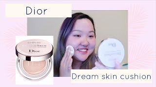 REVIEWING Dior dream skin cushion [upl. by Ynaitirb]