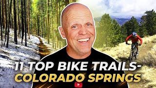 Colorado Springs Adventure 11 EPIC Biking Routes In Colorado Springs  Living In Colorado [upl. by Poll356]