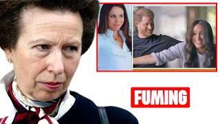 She Forgot She Had Curtsied In Suits Princess Anne FUMING At Meghan For Her Disrespectful Curtsy [upl. by Ariada93]