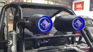 Polaris RZR ROCKFORD FOSGATE Motorsports Audio [upl. by Levenson]