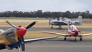 Warbirds Down Under Temora 2018 part2 [upl. by Ymmat]